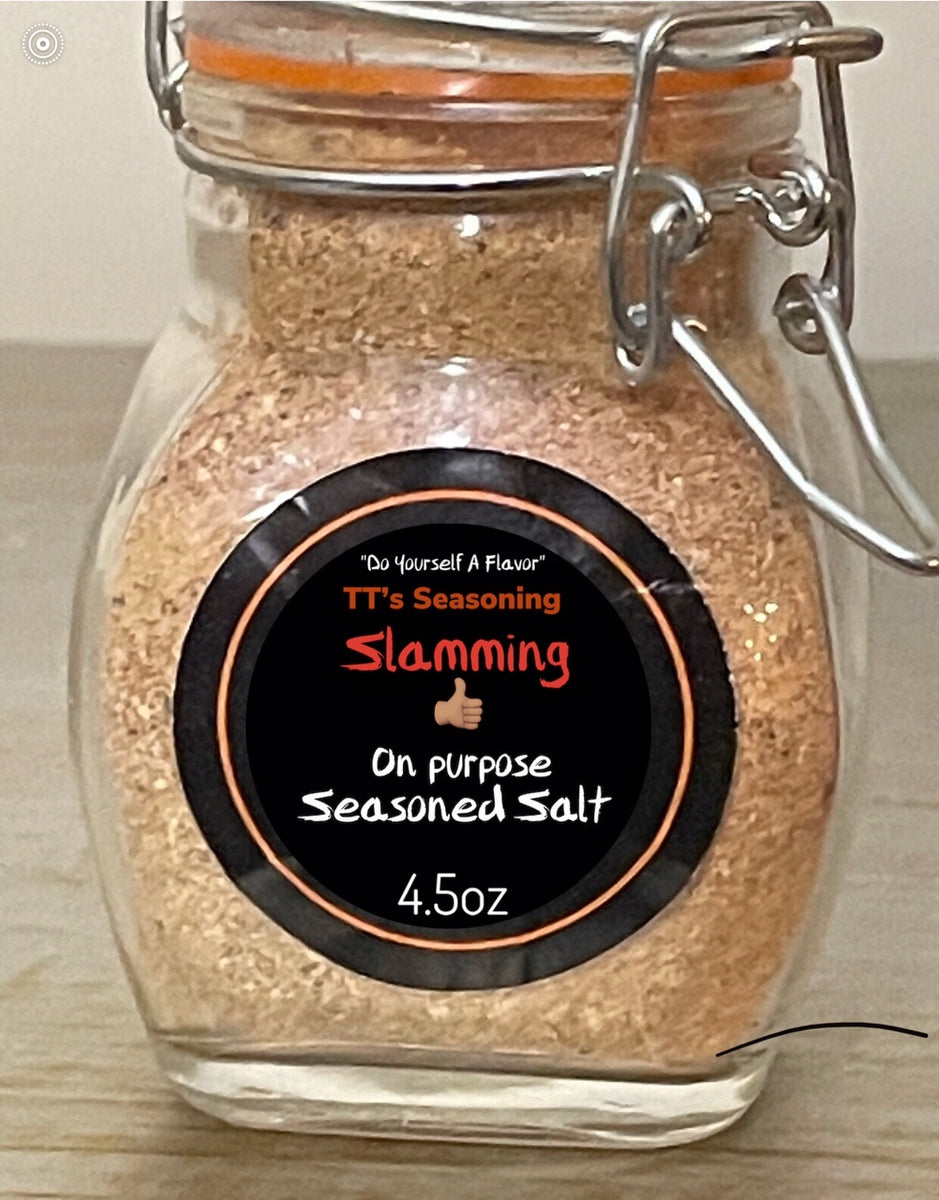 Slammin' on Purpose Seasoned Salt – TT seasonings